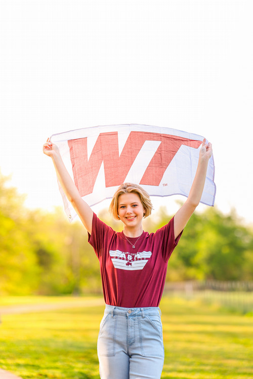 WTAMU Spanish Minor with WT flag